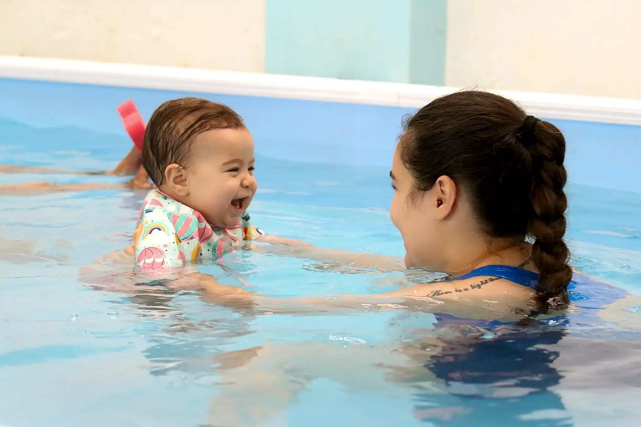 Sellincourt Pool Parent & Baby fun! Sellincourt Pool Mum & Baby fun!