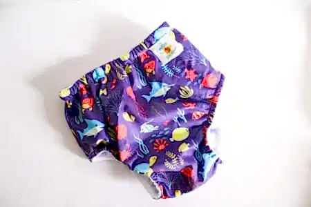 Purple-under-sea Reuseable water nappy
