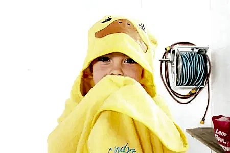 swimmingtowel Yellow Duck Wrap Baby Towel